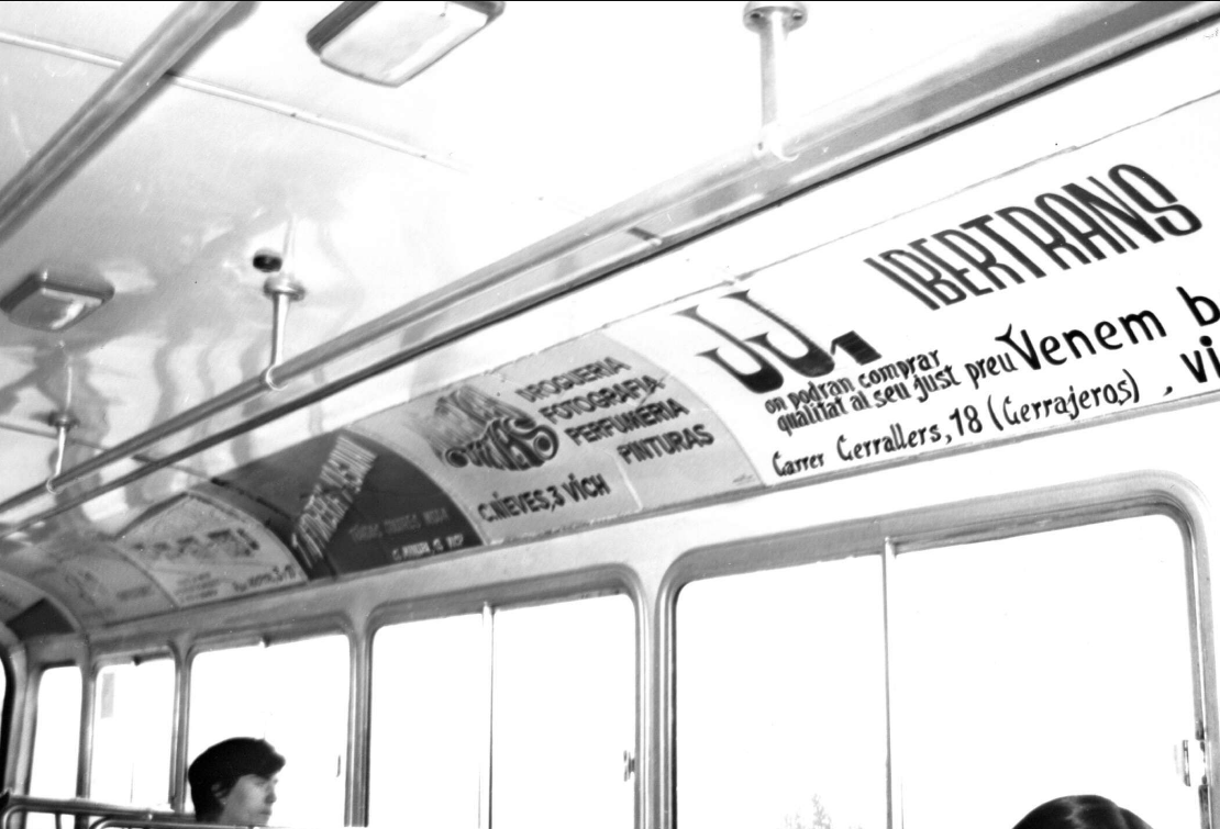 Anuncis antics en busos, l’origen de MC Urban.